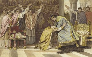 Elección de Federico I como obispo de Utrecht, 817 de Willem II Steelink